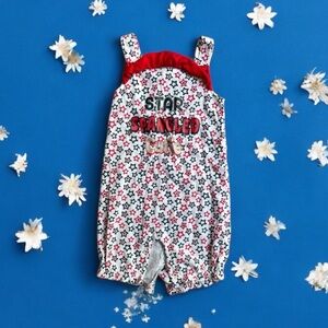 Star Spangled Cutie. Onesie. 18 month.